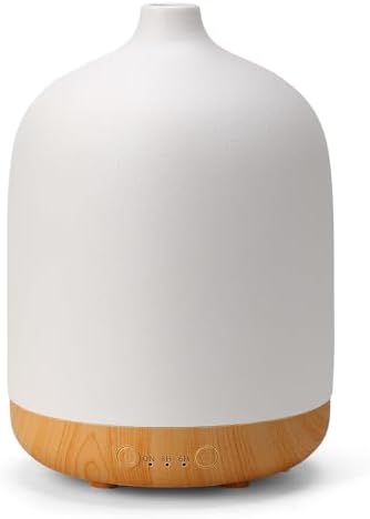 250ml Ceramic Essential Oil Diffusers for Home, Aromatherapy Diffuser by kakoda