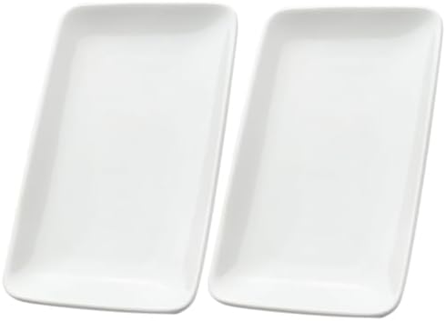 WOONEKY 2pcs Ceramic Jewelry Dish Tray for Organizing Small Items by WOONEKY