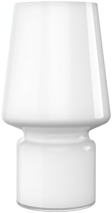Mushroom Lamp,Mother's Day Gifts,Small Table Lamp,Cute Nightstand Kitchen Mini Lamp,Glass Table Lamp,Suitable for Bedrooms, Kitchens, Living Rooms, Bedside, Girl Gifts（White） - Image 6
