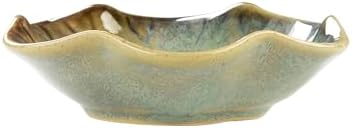 JAMEND CLXP Lotus Leaf Shape Ring Holder Dish, Small Key Bowl, Ceramic Trinket Tray Jewelry Dish Organizing Necklace Earrings for Mom Friend Sister. All Jewelries Are NOT Included. Crystal Green. - Image 3