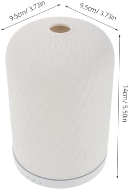 Cabilock Ceramic Essential Oil Diffuser for Home with Continuous Diffusion and Color Changing LED Lights Minimalist Silhouette Aroma Diffuser Suitable for Yoga and Home Décor - Image 2