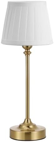 Cordless Table Lamp Rechargeable Gold - 1 Pack Brass 4000mAH Battery Operated Lamp for Decor, 3000K Stepless Dimming Touch Control Wireless Lamp for Bedroom, Dining Table, Counter, Living Room by KakanuoLightings