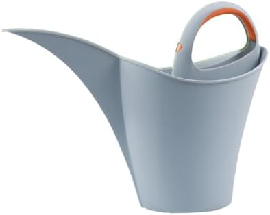 Gardening Watering Can with Long Spout,Watering Can for Outdoor Plants,Anti-Splash Design,Indoor/Outdoor Plants, Lightweight & Durable-2L (Grey) by Defemim