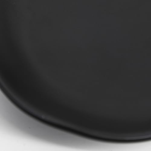 COLLECTIVE HOME - Ceramic Jewelry Tray, Decorative Trinket Dish for Rings Earrings Necklaces Bracelet Watch Keys, Birthday Mother's Day Christmas Gift for Women, 4.75", Black Surface (s) - Image 5