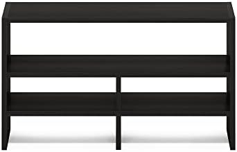 Furinno Hermite Desk Top Organizing Shelf Bookcase, Espresso - Image 6