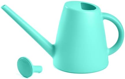 ZXJ Plant Watering Cans for Indoor and Outdoor Home Garden Plants - with Long Spout - SkyBlue - 1/2 Gallon by ZXJ