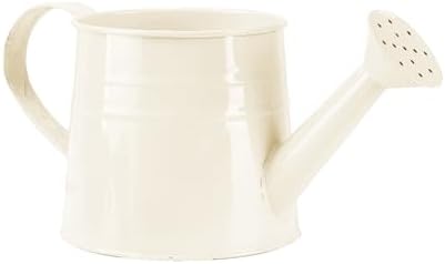 Galvanized Iron Watering Can, Tinplate Watering Kettle Small Flower Pot Plant Flower Pot, Durable Metal Flower Pot, Ideal for Gardening and Home Decor (A) - Image 2