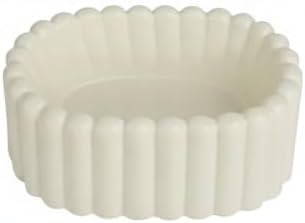 Modern Minimalist Glazed Porcelain Valet Tray, Decorative Catchall Dish for Rings and Keys, Compact Vanity Organizer, 7.9 x 5.1 x 3.3 Inches by Unknown