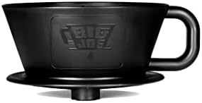 BIG JOE® Large Pour Over Coffee Dripper (Durable BPA-Free Plastic) w/ 50 Filters - Brews 12 to 75 oz of Coffee into Any Mug, Carafe, or Thermos - Dishwasher Safe - Made in USA by BigJoeCoffee