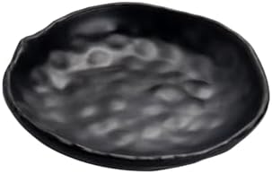 Key Bowl Black Key Dish for Hallways Small Trinket Dish Round Ring Bowl Decorative Jewelry Tray for Entryway Dresser Bathroom Decor by RANNYOZIO