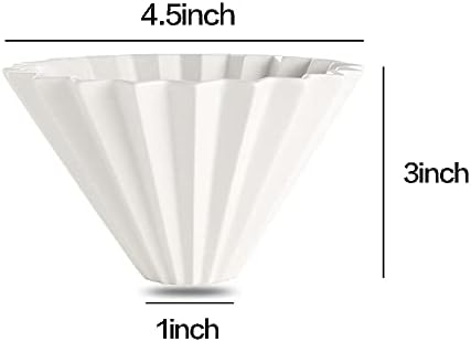 Ceramic Pour Over Coffee Filter,Coffee Dripper - Image 2