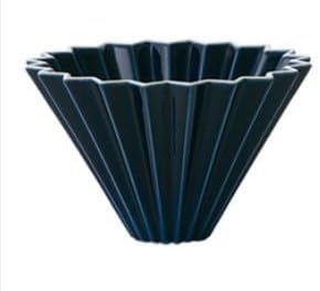 Origami Filter Cup,Ceramic Pour Over Coffee Maker, Non-Electric Pour Over Coffee Dripper, Easy Manual Brew Maker for Home, Cafe, Camping, Coffee Gifts (Black) - Image 5