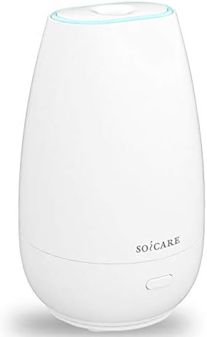Car Diffuser 2nd Gen, Upgraded Ultrasonic Aromatherapy Oil Diffuser w/Auto Shut-Off & Adjustable Mist Modes, with Built-in USB Cable,Mini Humidifier for Car, Office, Nursery & Travel – White by Inspiration+of+The+Nature