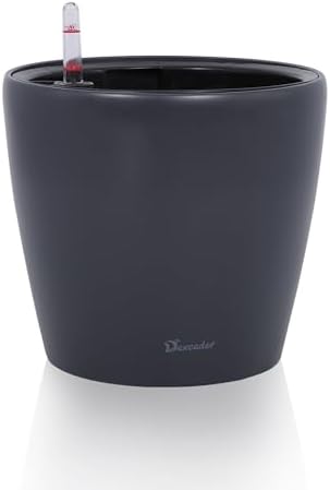 Dexceder 11x10 Self Watering Planter (Slate Gray Matte) by Dexceder