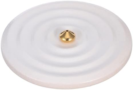 White Ceramic Incense Holder and Burner Minimalist Desktop Aromatherapy Stand with Ash Catcher for Living Room Meditation Yoga Home Décor by Unknown