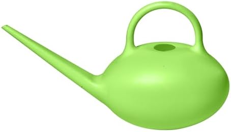 ZXJ Small Plastic Watering Can - 1/4 Gallon - for Home Plant Garden - Green by ZXJ