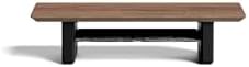 Raico Desk Shelf Mini Monitor Stand, Compact Walnut Wood Organiser, Small Desk Setup, Ergonomic Home Office Accessory (Walnut | 18.8 Inches) by RAICO
