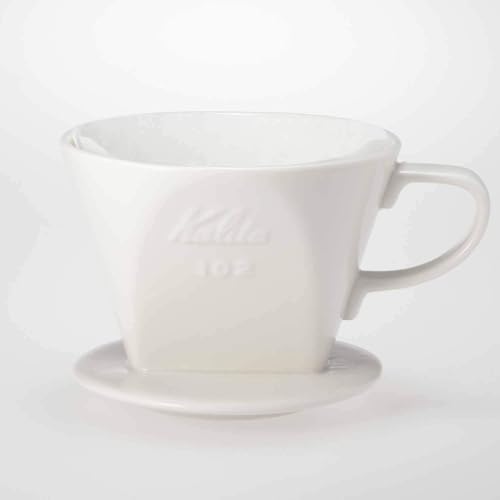 Kalita - 2001 Kalita 102 Ceramic Dripper Coffee Dipper, white - Image 4