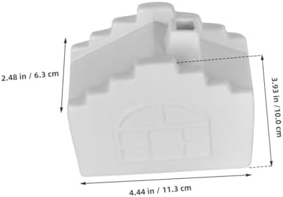 Ceramic Palo Santo Burner House Shaped for Incense Sticks - Image 2