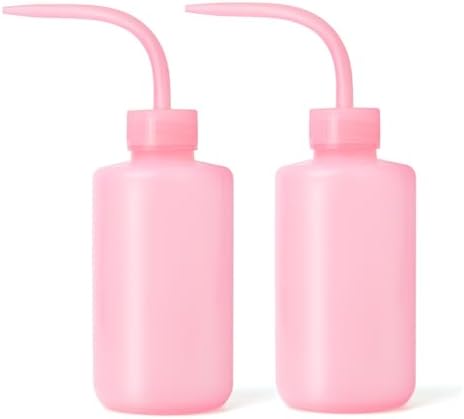 XXXFLOWER 2Pcs Small Squeeze Watering Can for Indoor Plants 250 ML Pink by XXXFLOWER