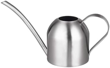 IMEEA Small Watering Can for Indoor Plants, Stainless Steel with Long Spout, 15oz/450ml – Perfect for Desk, Windowsill & Bonsai by IMEEA