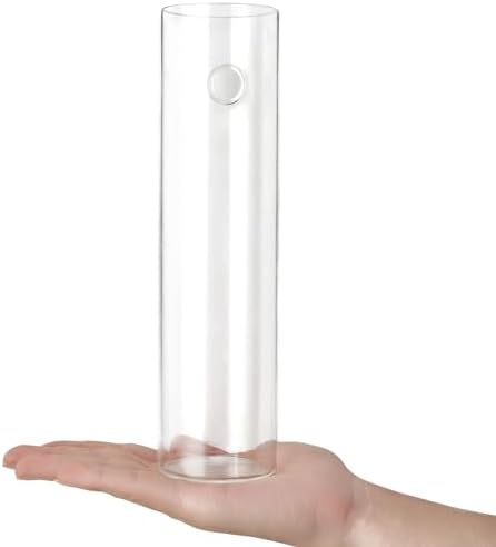 Mkono Wall Hanging Vases, 4 Pack Glass Propagation Stations Flower Planter - Image 3