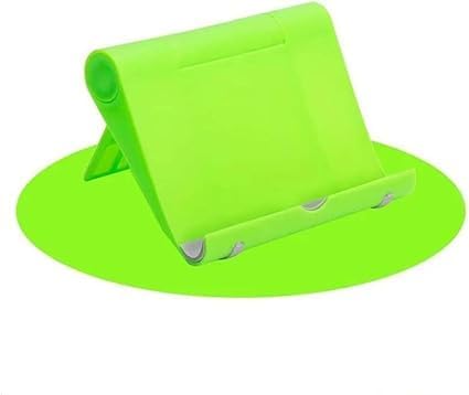 Flexible Foldable Cell Phone Tablet Desk Stand Holder Smartphone Mobile Phone Bracket for Mobilephone Stand (Green)