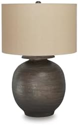 Signature Design by Ashley Carlenbury Retro Metal Table Lamp, Antique Brown - Image 4