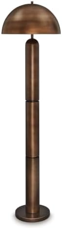 Signature Design by Ashley Wendfield Industrial Floor Lamp, Antique Copper by Unknown