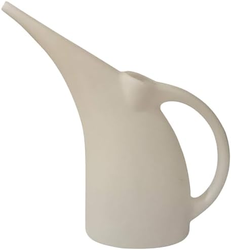 KP KOOL PRODUCTS Watering Can 1/2 Gallon - Small Watering Can for Indoor Plants - Outdoor Watering Can - White Plant Waterer - Plastic Watering Can for Garden - 1 Pack by KOOLPRODUCTS