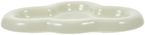 Ceramic Cloud-shaped Jewelry Tray for Rings and Earrings, Green Dish by Unknown