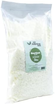 All American Wax Soy Wax Flakes – 5 lb Bag | Natural Soy Wax for Candle Making | Clean Burning, Easy to Melt, Great Scent Throw | DIY Candle Supplies - Image 5