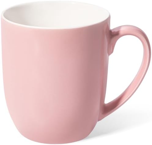 Urbanstrive 16 oz Large Coffee Mug with Handle Tea Cup Novelty Coffee Cup Idea Gift for Men Women Office Work (Pink) by haveyourcakeandcoffeetoo
