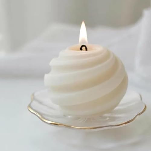 Candle Molds - Silicone Mold for Candles Making, DIY 3D Moulds for Soy Wax, Beeswax, Scented Candle, Valentine's Day Gifts (Planet) by SlowlyTalk