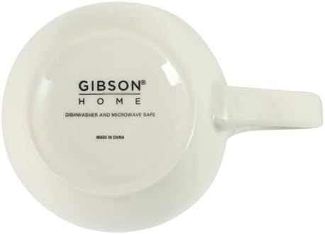 Gibson Home Great Essentials 16 Ounce Porcelain Coffee Mugs - Set of 6 - Cups for Latte, Hot Tea, Cappuccino, Mocha, Espresso, Cocoa - Image 7