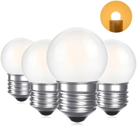 G40 1.5w Low Wattage Led Bulb Equal 15 Watt E26 Small Edison Bulbs by lightinlife-DIYIdeallife