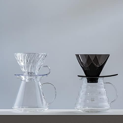 Hario V60 "Mugen" Ceramic Coffee Dripper, Size 02, White - Image 6