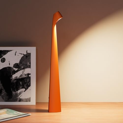 HAPYGI Cordless Rechargeable Reading Metal Table Lamp, 3-Level Brightness by HAPYGILightings