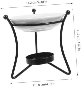 Handheld Ceramic Incense Burner Holder with Iron, Modern Home Decor - Image 2