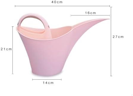 Gardening Watering Can with Long Spout,Watering Can for Outdoor Plants,Anti-Splash Design,Indoor/Outdoor Plants, Lightweight & Durable-2L (Grey) - Image 4