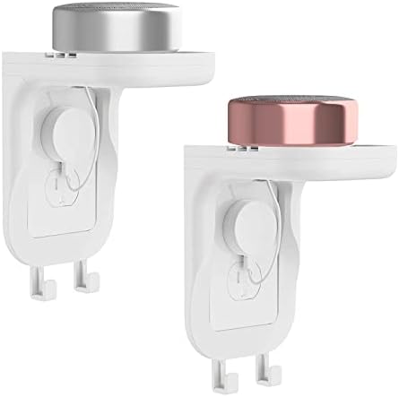 WALI Outlet Shelf Wall Holder, Fit for Duplex GFCI Decorative Outlet Shell A Space Saving for Smart Home, Speaker Mounts up to 20lbs with Cable Management (OSH002-W), White by WALI