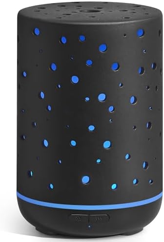 InnoGear 150ml Ceramic Essential Oil Diffuser, Diffusers for Home, Black by InnoGear