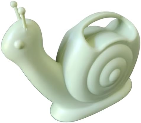 Union Products Snail Watering Can with Built-in Handle, 1.8L Capacity, Light Green - Ideal for Houseplants, Herbs, and Small Garden Beds by Unknown