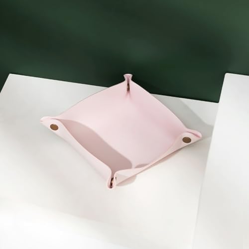 Canvas Storage Tray Cotton Key Catchall Stylish Organizer for Small Items Lightweight Design (Green,Small) - Image 6