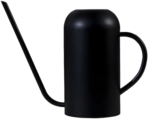 Watering Can Indoor Outdoor Plants, 50oz/1500ml Garden Long Spout Watering Cans, Stainless Steel Plants Watering Can Pot for Indoor House Plants Bonsai Flower Decorative by Chemlliy