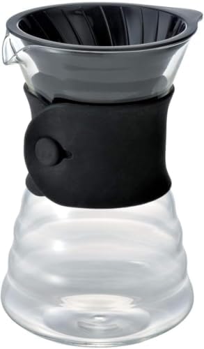 Hario V60 Drip Coffee Decanter, 700ml, Black (Pack of 12) by Hario