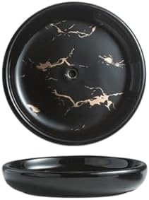 Holder Round Self Draining Small Ceramic Tray Cute Jewelry Soap Dish by Unknown
