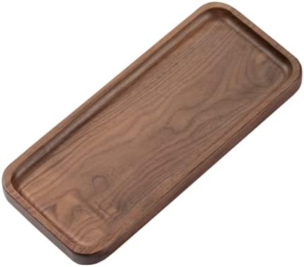 muso wood Walnut Serving Tray Solid Wood Tray, 11.8 x 5 inch by Musowood