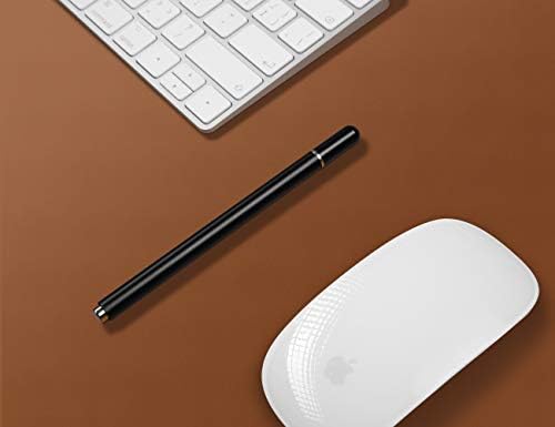 Aothia Leather Desk Pad Protector, Mouse Pad, Office Desk Mat, Non-Slip PU Leather Desk Blotter, Laptop Desk Pad, Waterproof Desk Writing Pad for Office and Home (Brown,36" x 17") - Image 2