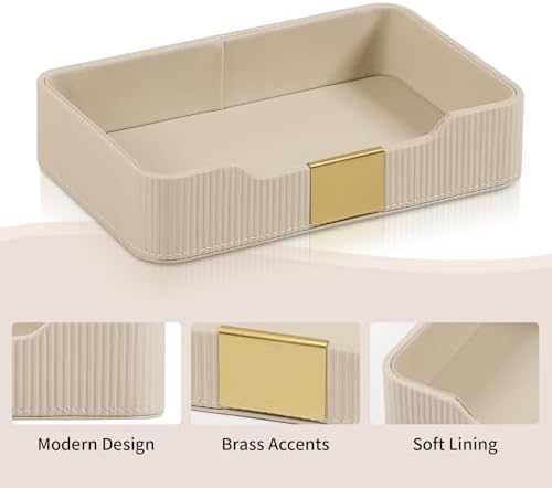 Valet Tray Organizer Keay Bowl Catchall Tray Nightstand Organizer - Image 4